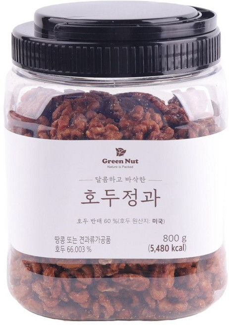 그린넛 호두정과, 1개, 1g