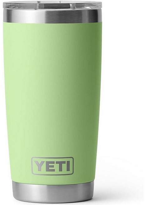 YETI Rambler 591.5ml(20온스) 텀블러 스테인리스 스틸 MagSlider 뚜껑으로 진공 단열 키 라임