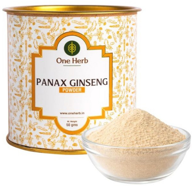 단일 약초 인삼 분말, 1개, 50g