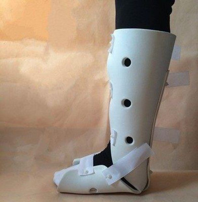 가짜깁스 연극 명절 연출 다리 시어머니 공연 소품, l, 1개, 발목 보호대 포함 왼쪽