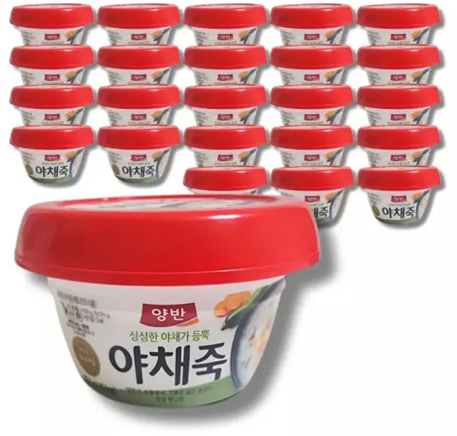 동원 양반 야채죽 287.5g 24개