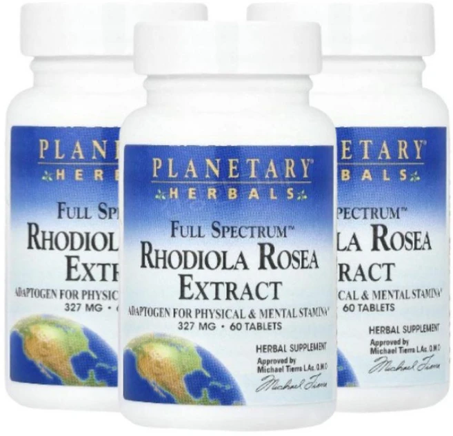 Nature's Way 풀 스펙트럼 로디올라 홍경천 뿌리 추출 327mg Full Spectrum Rhodiola Rosea Root, 3개, 60정 - 쿠팡