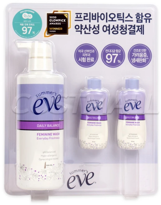 썸머스이브 여성청결제 +x 코스트코, 444ml, 2개 - 쿠팡