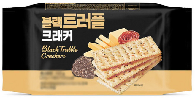 더먹다 블랙트러플 크래커 5p, 6개, 140g