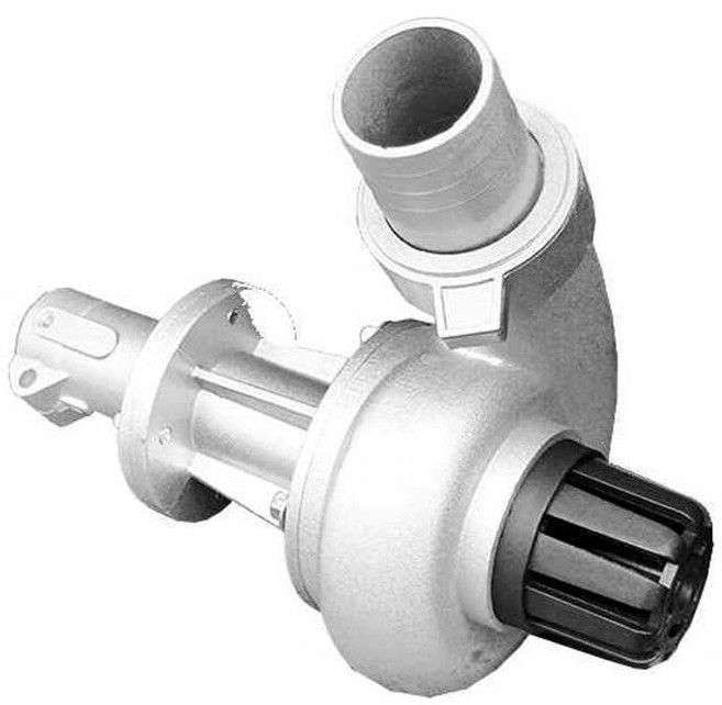 예초기 엔진 부착형 워터 펌프 헤드 물 1 1.5인치 양수기, 1인치 26튜브 9톱니 워터 펌프 헤드