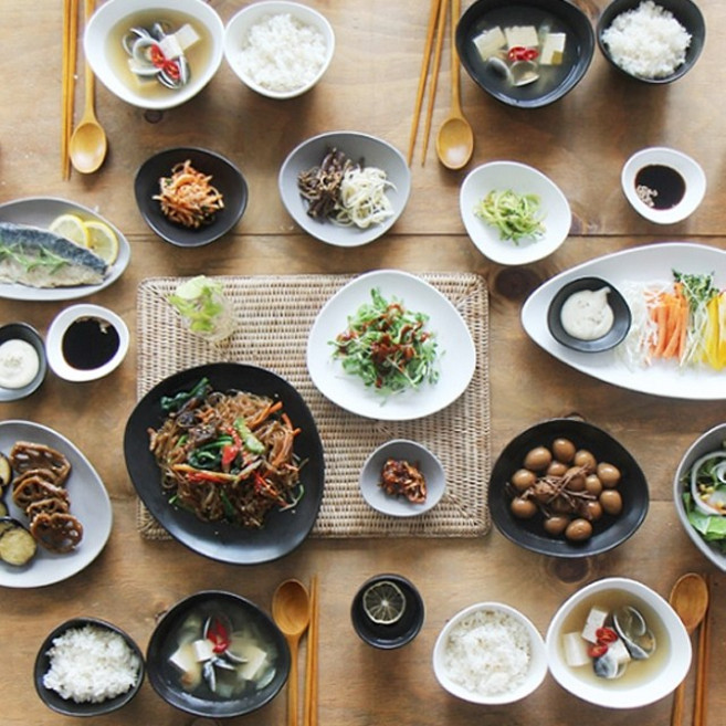 조약돌 4인 홈세트 30p(컬러선택), 화이트+그레이set, 1세트