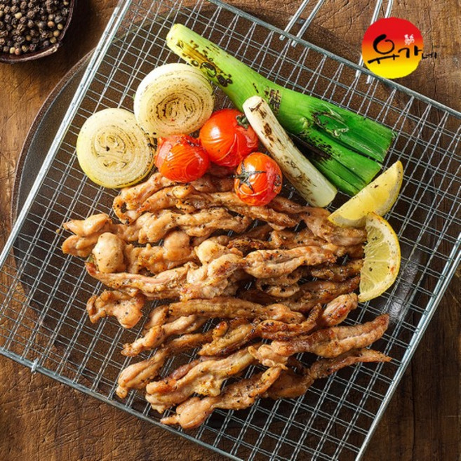 유가네 닭목살 소금구이 300g x 3팩, 없음
