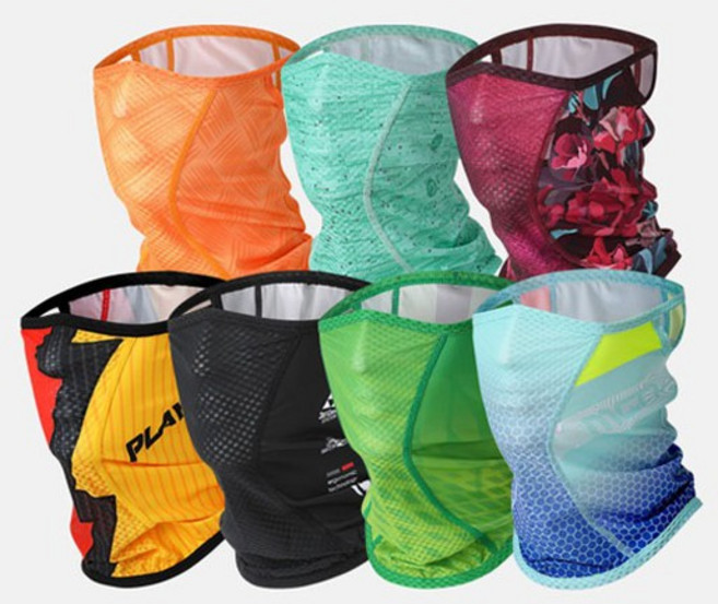 MCN 숨쉬기편한 자외선차단 스포츠 운동 마스크 98종, 03 블랙