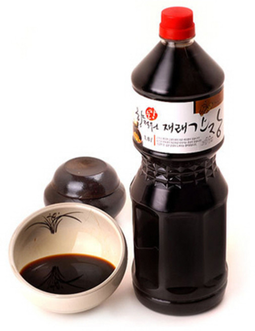 (무료배송)한국 전통의 맛 / 발효 식품의 명가 / 향적원 / 재래 간장, 2개, 1.8L