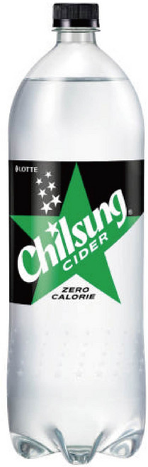 칠성사이다 제로, 1.5L, 2개