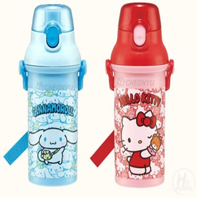 더블H샵 헬로키티 어린이집 물병 480ml