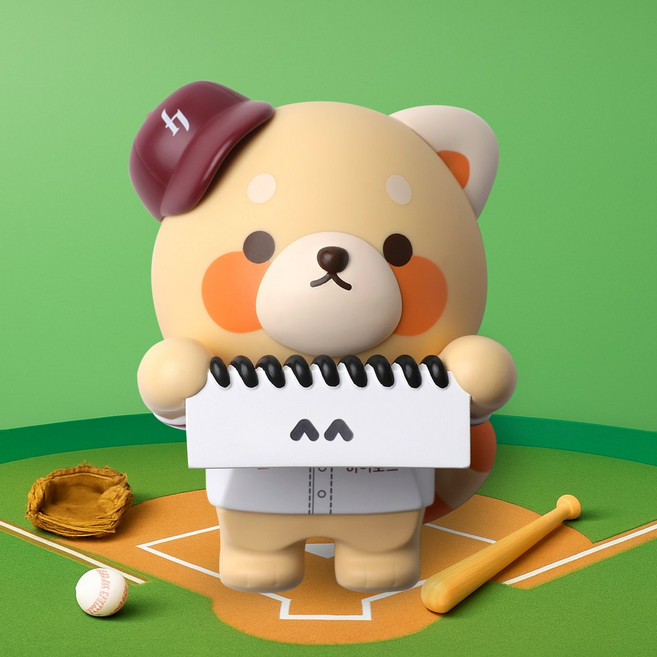 KBO 최강레시2 모니터방향제 네비게이션 걸이형 차량거치 디퓨져 야구 굿즈, 키움히어로즈, 1개, 3ml