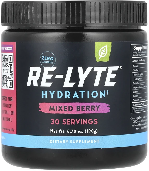 효과가 좋은 Redmond Re-Lyte® 하이드레이션 믹스 베리 190g(6.70oz) 최저가격, RedmondReLyte하이드레이션믹스베리190g670, 190g, 1개 - 쿠팡