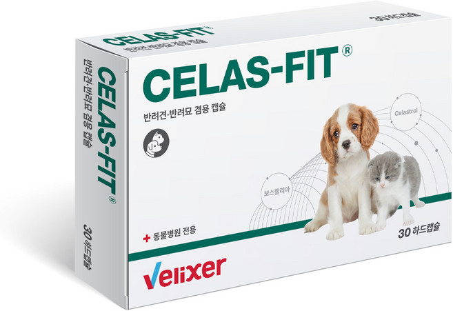 Velixer[DOG/CAT] 벨릭서 셀라스-핏 30캡슐 당뇨질환 비만질환 관리 항암보조제, Velixer[DOG/CAT] 벨릭서 셀라스-핏 30캡