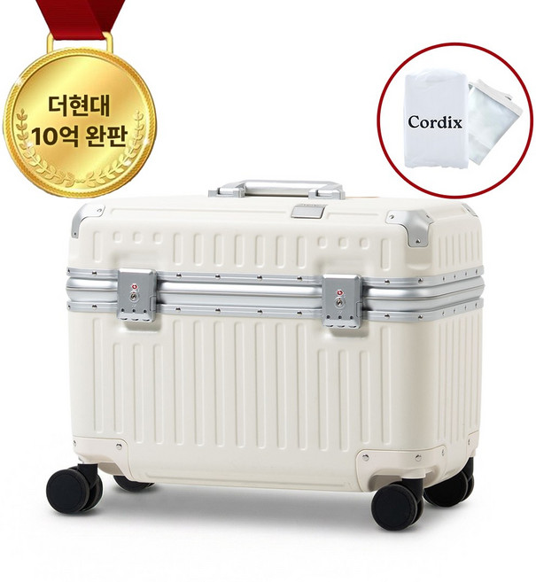 [12년 무상 A/S] 코르딕스 루프 기내용 캐리어 위로 열리는 여는 작은 파일럿 승무원