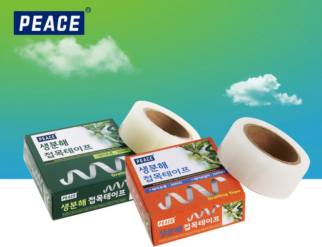 생분해 접목 테이프 나무 가지 접 붙이기, 생분해 접목 테이프(100m) 1롤, 1개