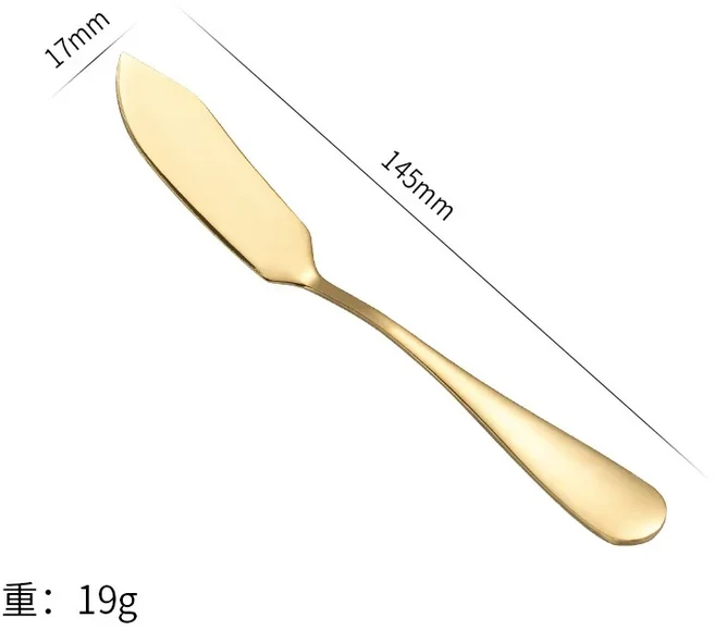 버터 나이프 홀 치즈 디저트 스테인리스 스틸 잼 커틀러리 토스트 크림 빵 주방 도구, 01 C