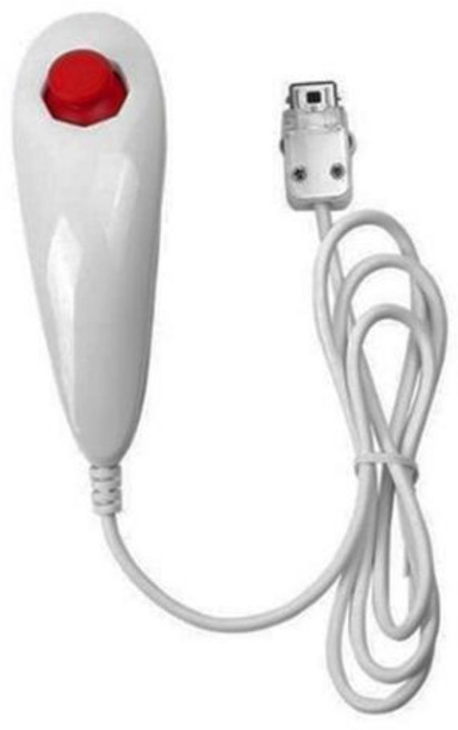 닌텐도 Wii 게임 제어용 Nunchuck 컨트롤러 세트 모션 플러스 리모컨 Wii 리모컨 게임패드, WII 네이키드 헤드, 14) 파란색 흰색, 1개