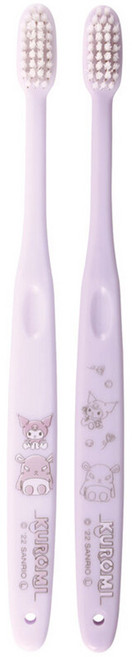 일본 CREATE 사탕 미용 칫솔 2P 초극세모 부드러운 칫솔 일반치솔, 2개입, 1세트