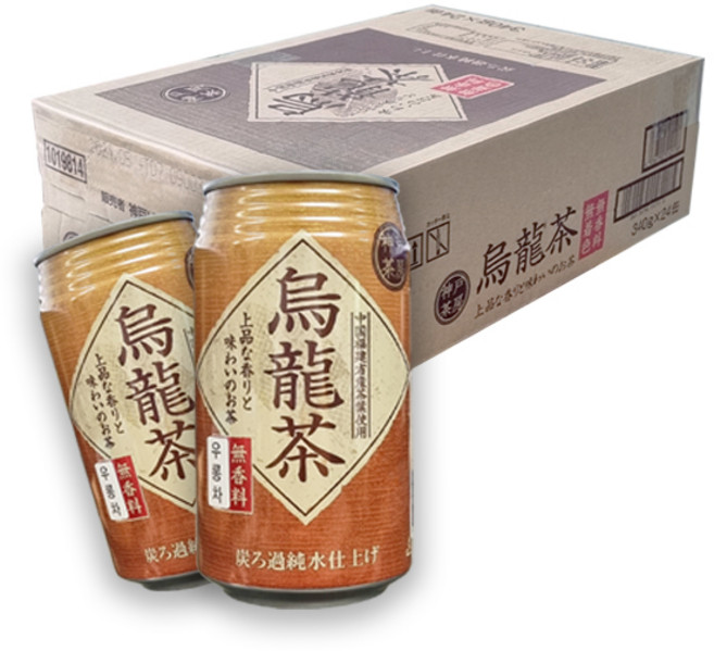 토미나가 고베 사보 우롱차 캔, 340ml, 1개입, 24개