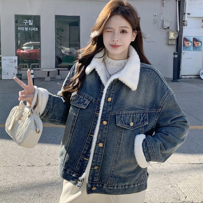 여성코트 기모자켓 캐주얼 청자켓 데님자켓 겨울코트 숏코트 DTB25121018 70