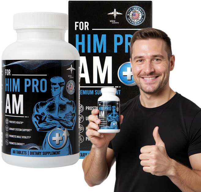 [미국 본사 직배송] 미국산 FDA GMP 인증 시설제조 쏘팔메토 미국 플로리다산 힘프로AM, 1개, 60정