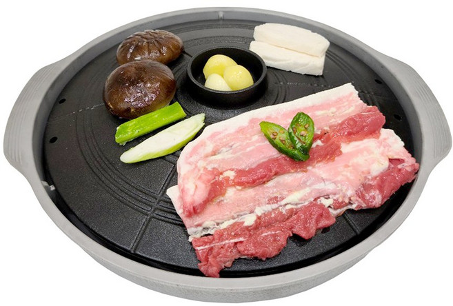 마늘 솥뚜껑 고기불판 솥뚜껑불판, 1개