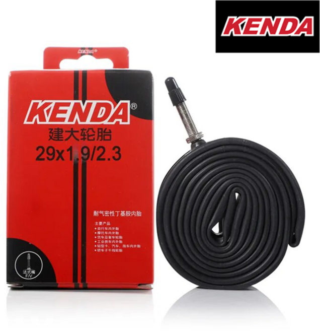 켄다 자전거 튜브 29X1.9/2.3 프레스타밸브(Presta) 48mm MTB튜브 1대분(2개), 1세트