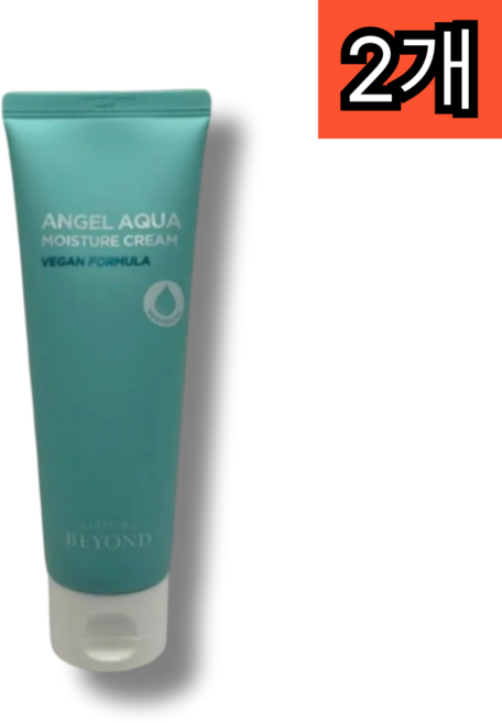 비욘드 엔젤아쿠아 여성 수분크림 튜브형 히알루론산 속건조피부 크림, 120ml, 2개