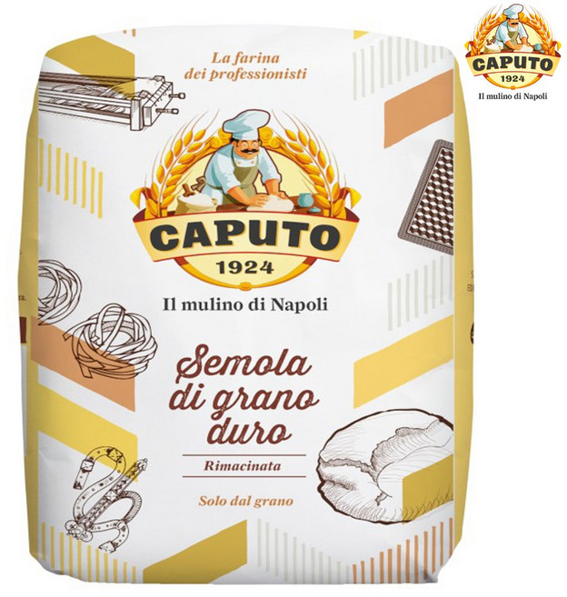 카푸토1924 세몰라 리마치나타 밀가루, 1개, 5kg