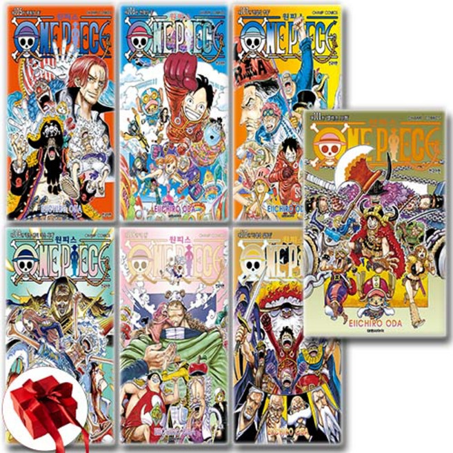 원피스 ONE PIECE 만화책 105 106 107 108 109 110 111 세트 전7권 / 신속배송 / 사은품 증정, 대원씨아이, 오다 에이치로