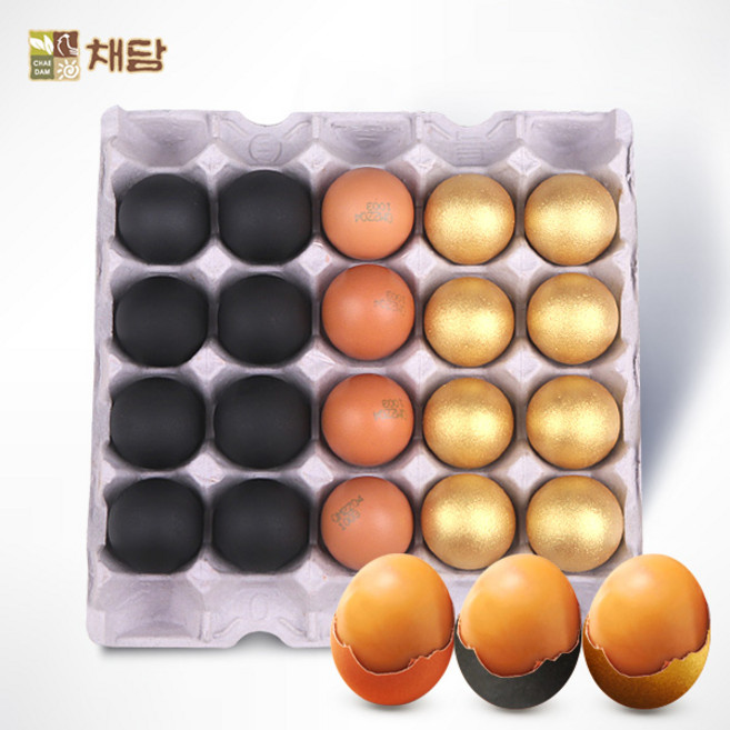 [채담]삼색 구운란 20구, 1개