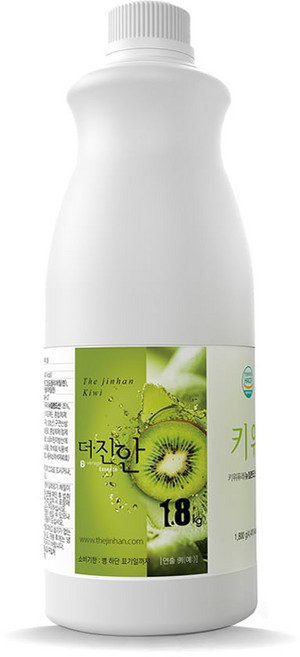 더진한 키위 스무디, 1.8kg, 1개