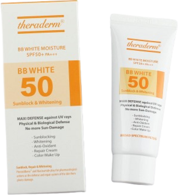 [쎄라덤] 비비 화이트 40g SPF50+ PA+++, 1개