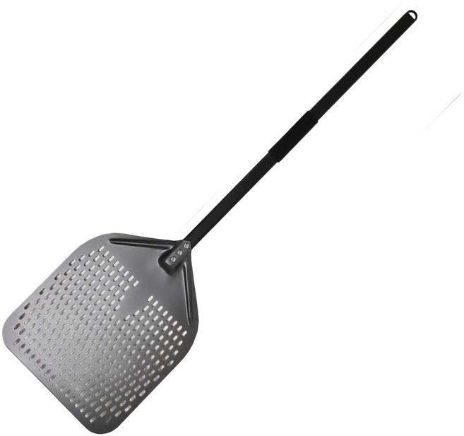 피자롤러 피자삽 천공 삽 패들 피자 오븐 터닝 필 세트 14인치 정사각형 하드 필름 펀칭 40cm, 1개