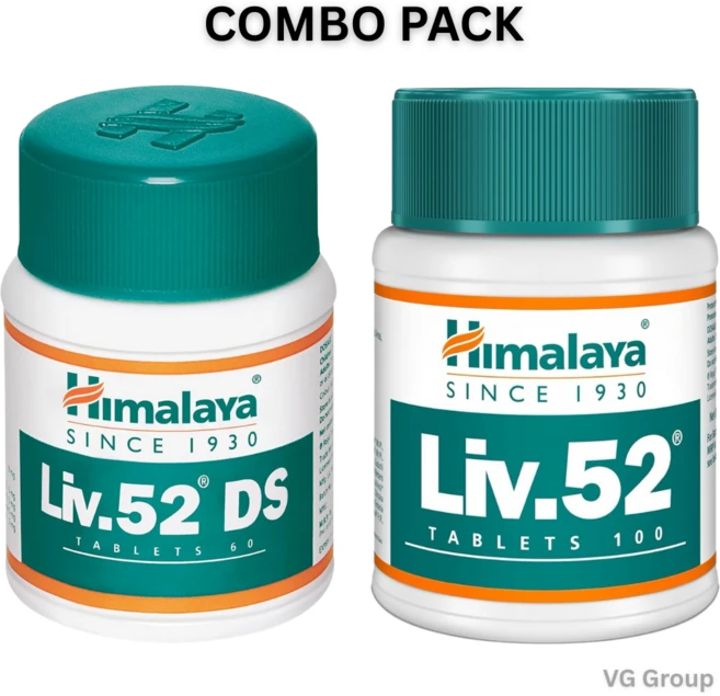 Himalaya Liv 52DS (60tab) and Liv52 (100tab) Combo pack, 2개, 100회분 - 쿠팡
