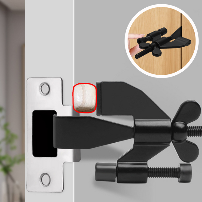 에이필미 튼튼한 여행용 방문 도어락 잠금장치, 1개