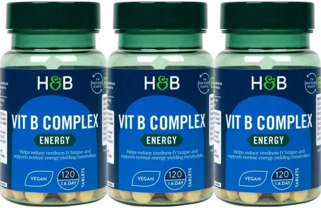 홀랜드앤바렛 컴플리트 비타민 B 콤플렉스, 3개, 120정 - 쿠팡