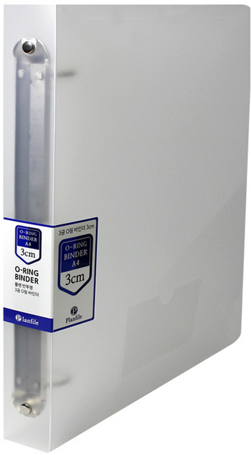 인터탑 플랜 악보화일 리필내지& A4 반투명 3공 O링 바인더 3cm, 반투명 3cm 바인더와 악보내지20매, 1개, 1매입