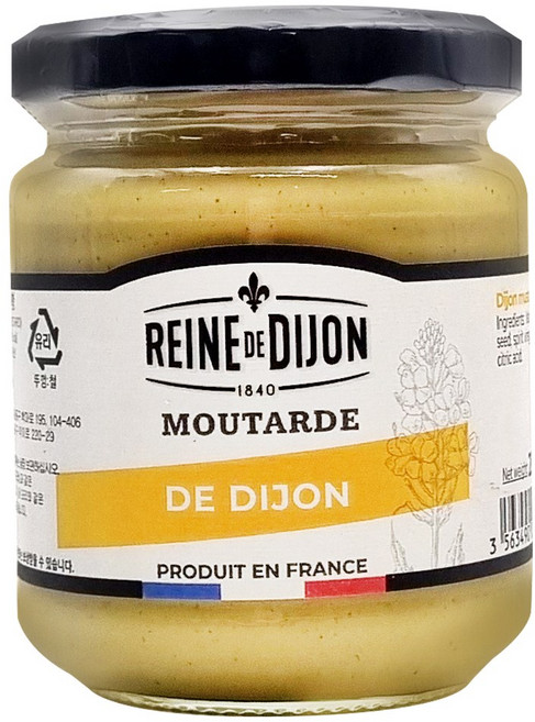REINE DIJON 머스타드, 200g, 1개