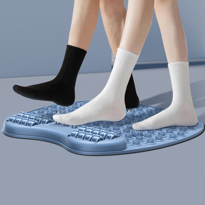 [SMTONE] 최신형 3.0 지압판 발바닥 지압 패드 발지압 마사지판 자석볼 마사지, 베이지, 1개