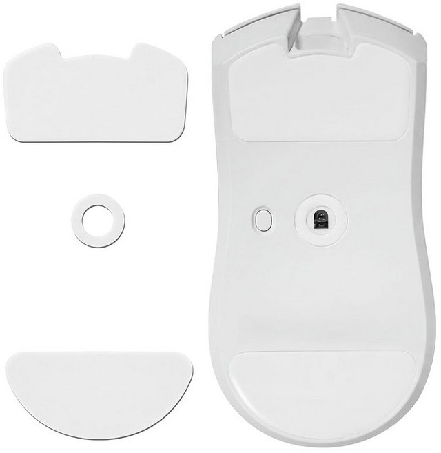 HVUYAL HVUYAL Razer Viper V4 PRO 마우스 피트 PTFE 화이트, ホワイト