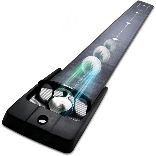 <정품/최저가 보장> MACGOLF (공식판매점) 골프 자동 퍼팅연습기 퍼팅매트, 1개