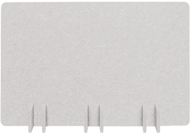 친환경 고밀도 책상칸막이 데스크파티션 방음 흡음 접이식 가림막 1000x600mm, 베이지