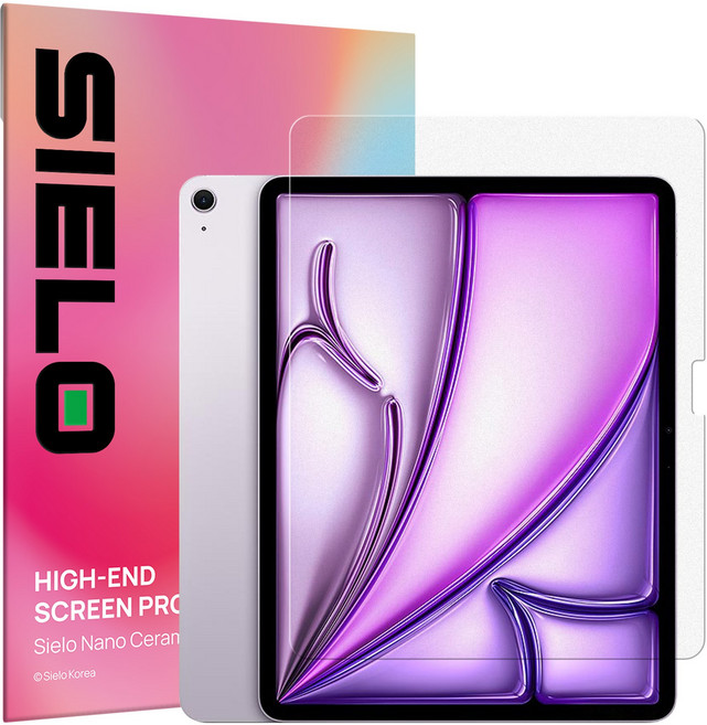 씨엘로 아이패드 에어 M3 저반사 종이질감 지문방지 항균 액정보호필름, 1개