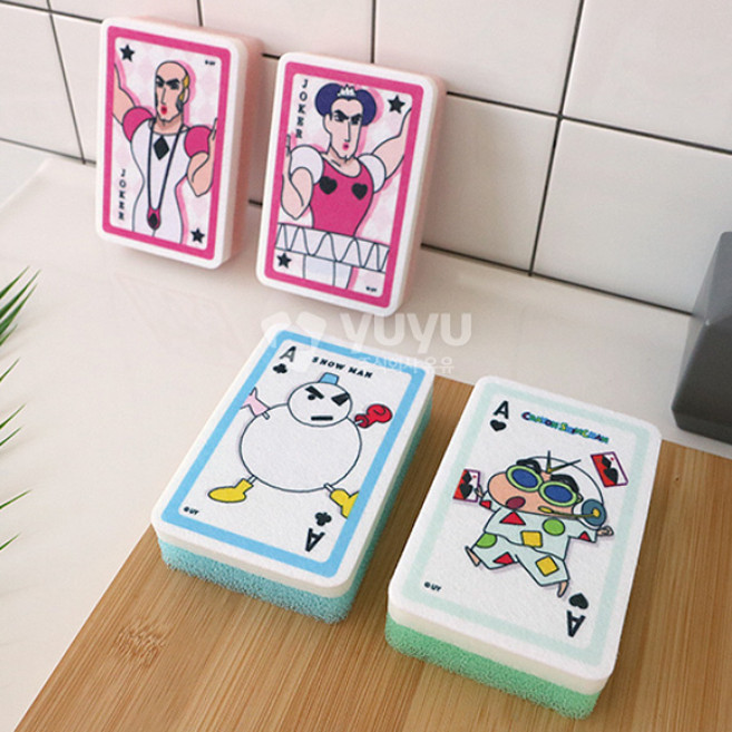 짱구 수세미 핸더랜드 4EA-YP9263, 상품타입:짱구-Q0260, 1개, 1개