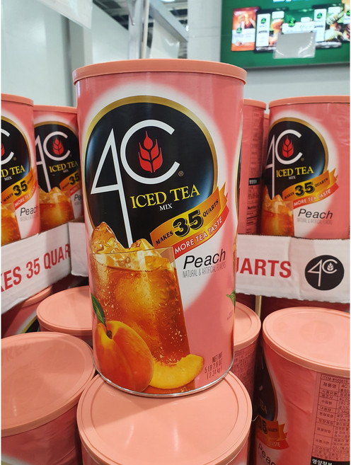 4C 복숭아 아이스티, 2.49kg, 1개입, 1개