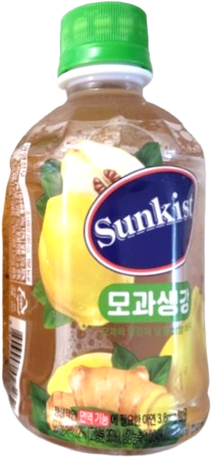 썬키스트 모과생강, 280ml, 3개