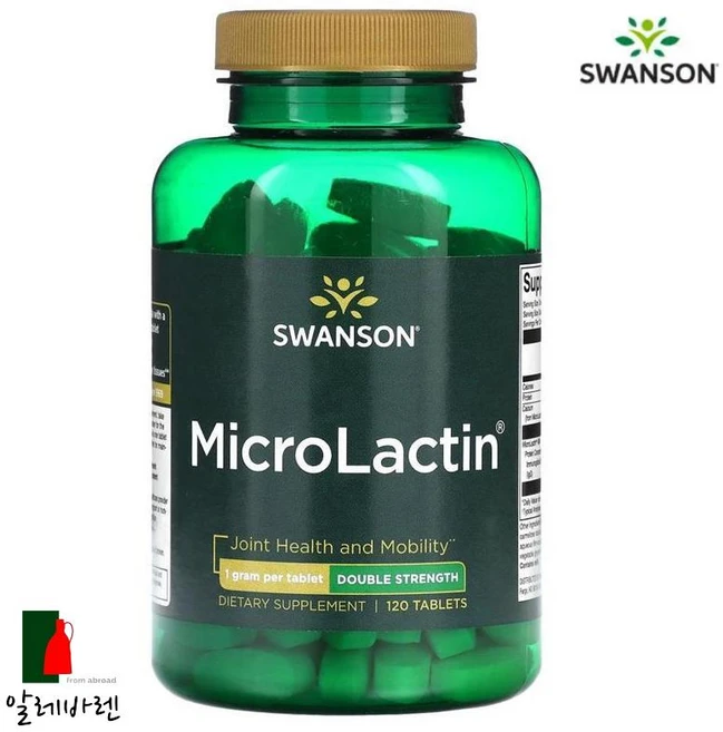 스완슨 마이크로락틴 1g 타블렛, 1개, 120정 - 쿠팡