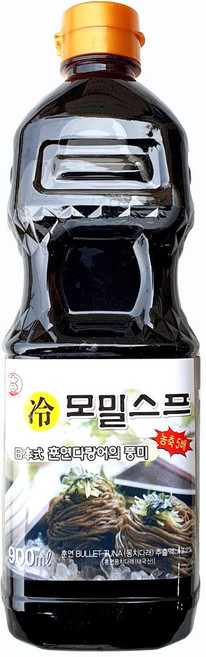 [대성]모밀스프 냉메밀소스 모밀쯔유 900ml 메밀 소바 육수 장국, 1개
